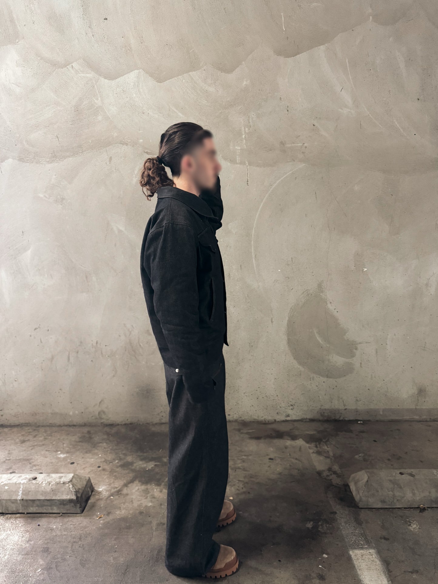 Raw Denim Trousers